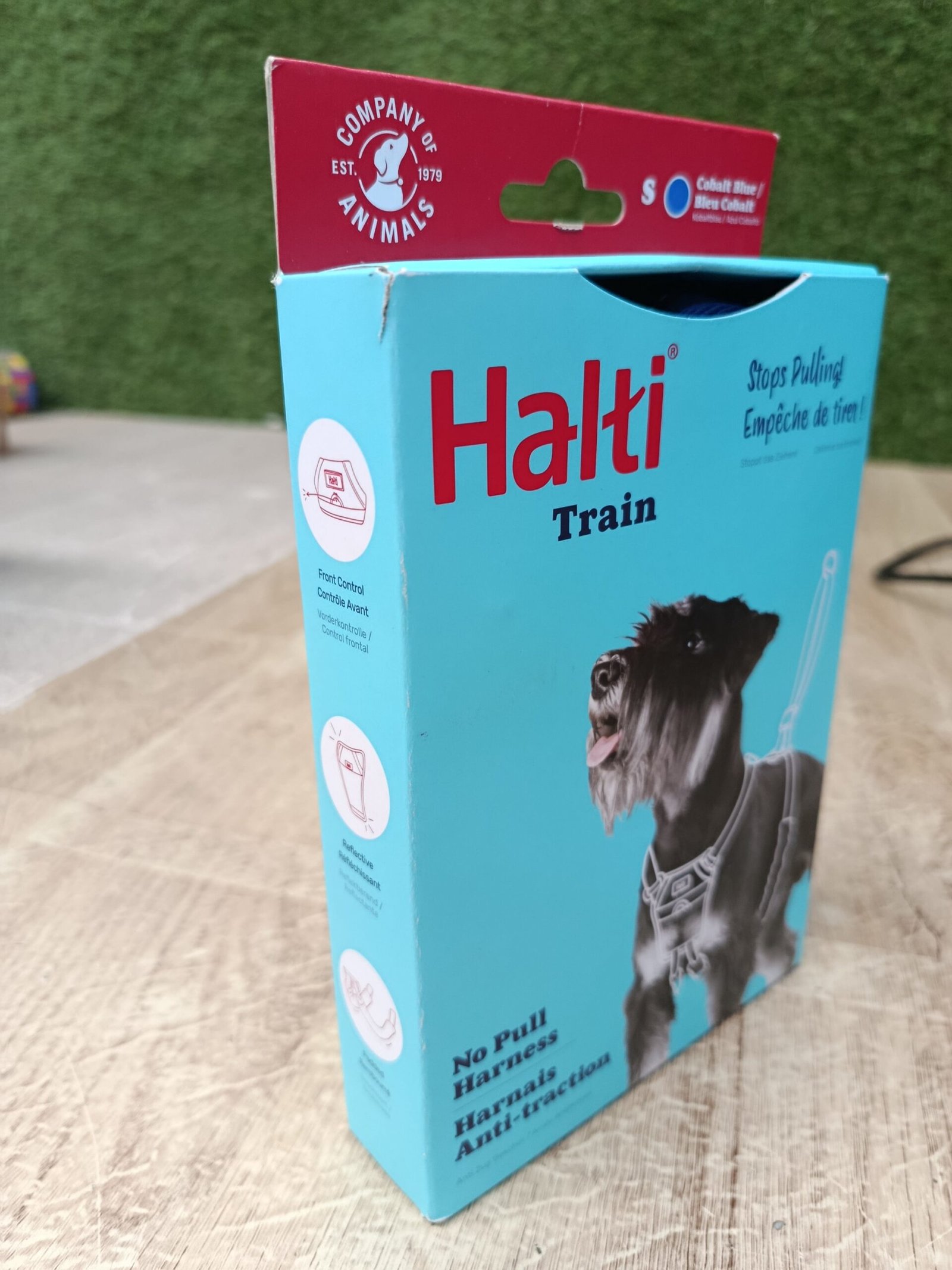 Arnés anti tirones - Talla S, Azul Cobalto - HALTI - Imagen 2