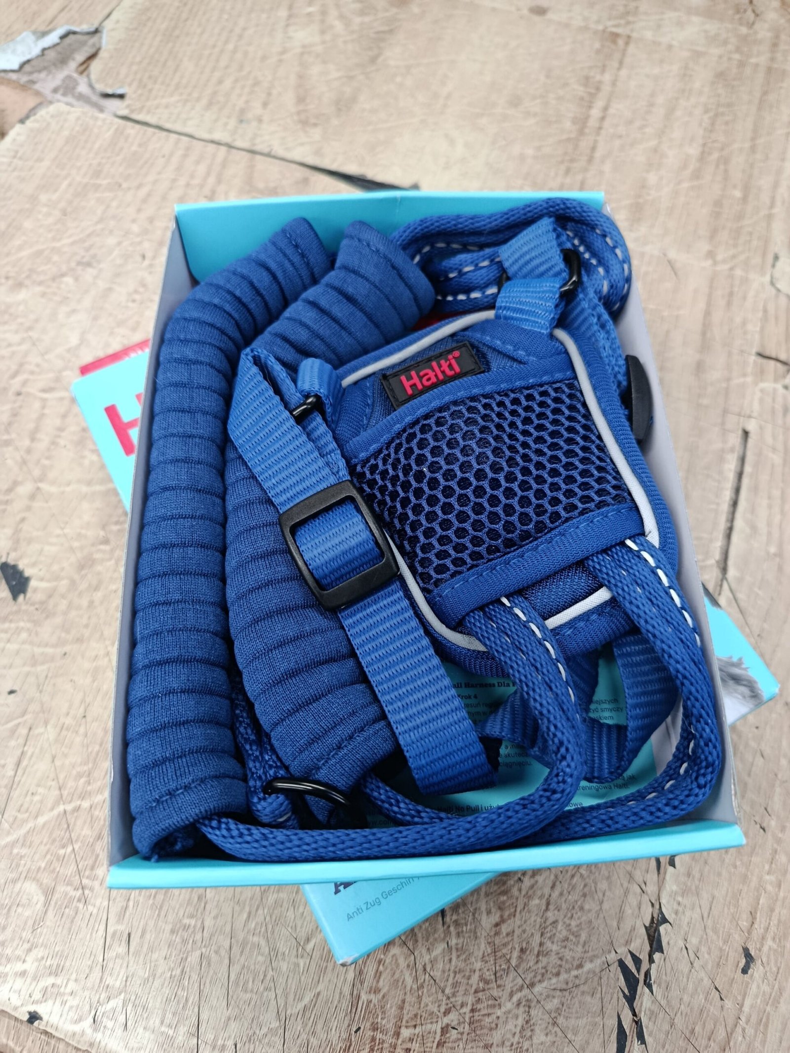 Arnés anti tirones - Talla S, Azul Cobalto - HALTI - Imagen 3