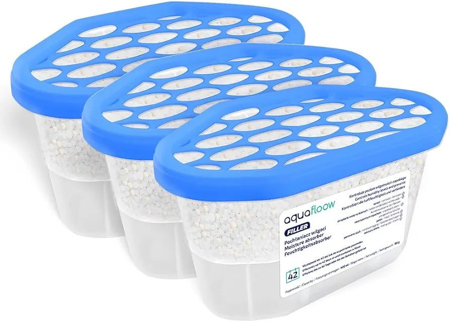 Deshumidificador - 400 ml 6 unds - Aquafloow - Imagen 2