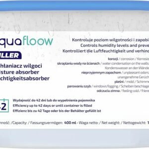 Deshumidificador - 400 ml 6 unds - Aquafloow