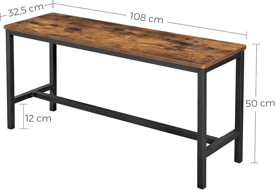 VASAGLE KTB33X BANCOS PARA COCINA - Imagen 2