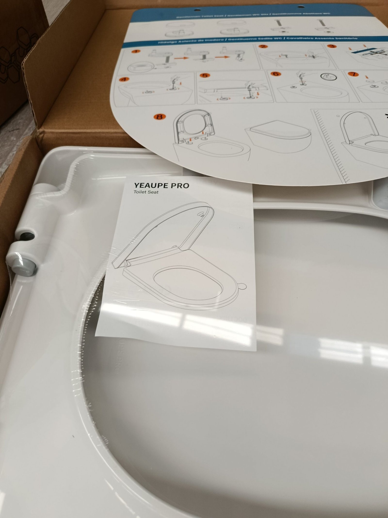 Tapa Wc - Forma D - YEAUPE PRO - Imagen 4