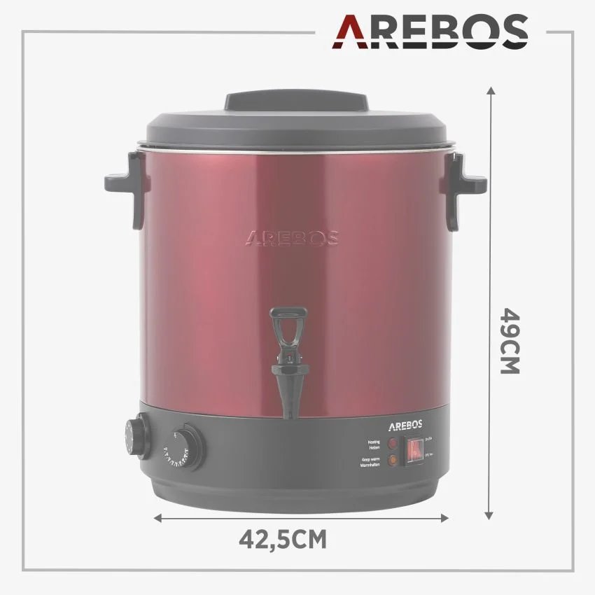 AREBOS CONSERVADORA CON TEMPORIZADOR Y TERMOSTATO - Imagen 2