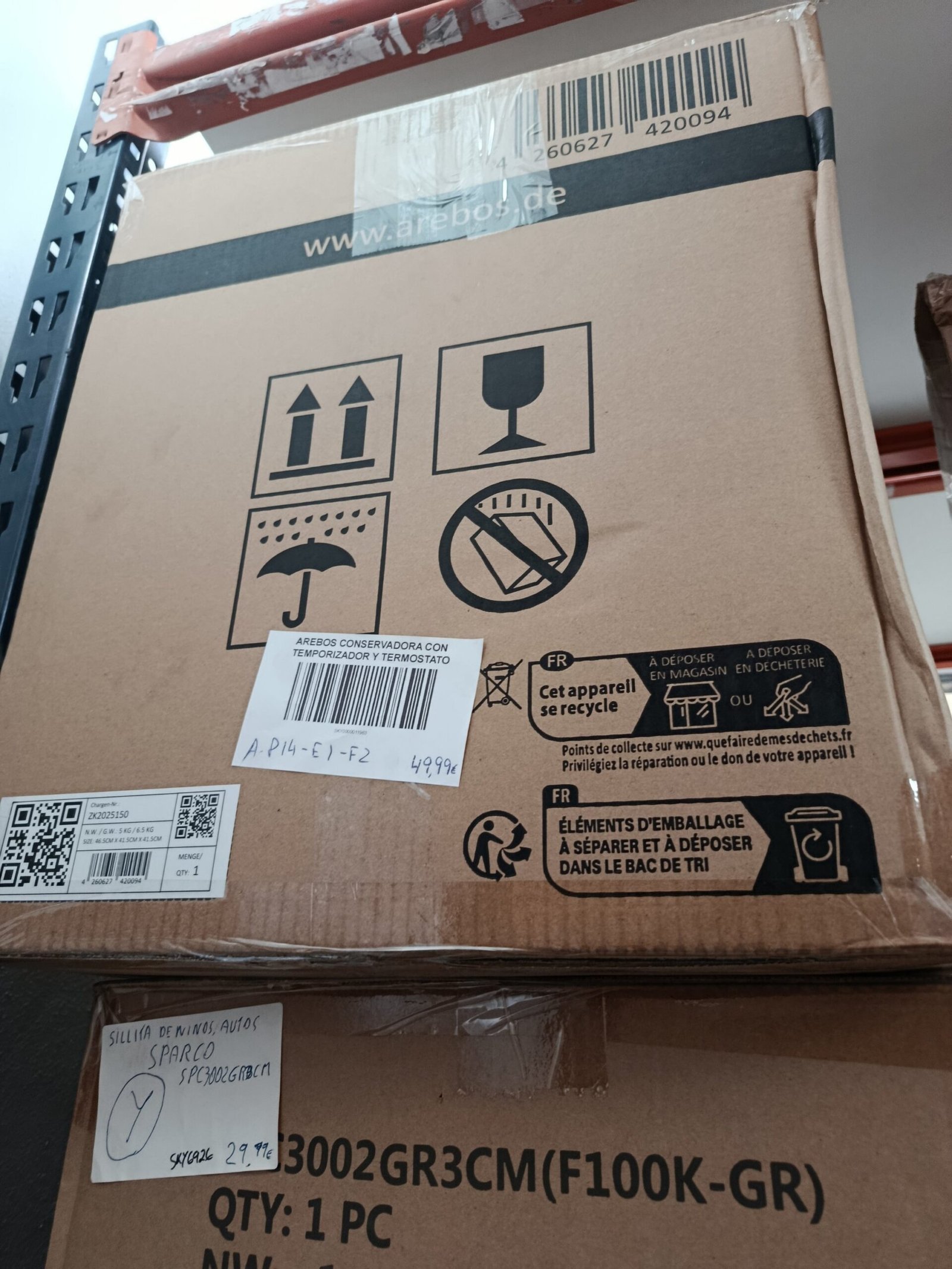 AREBOS CONSERVADORA CON TEMPORIZADOR Y TERMOSTATO - Imagen 9