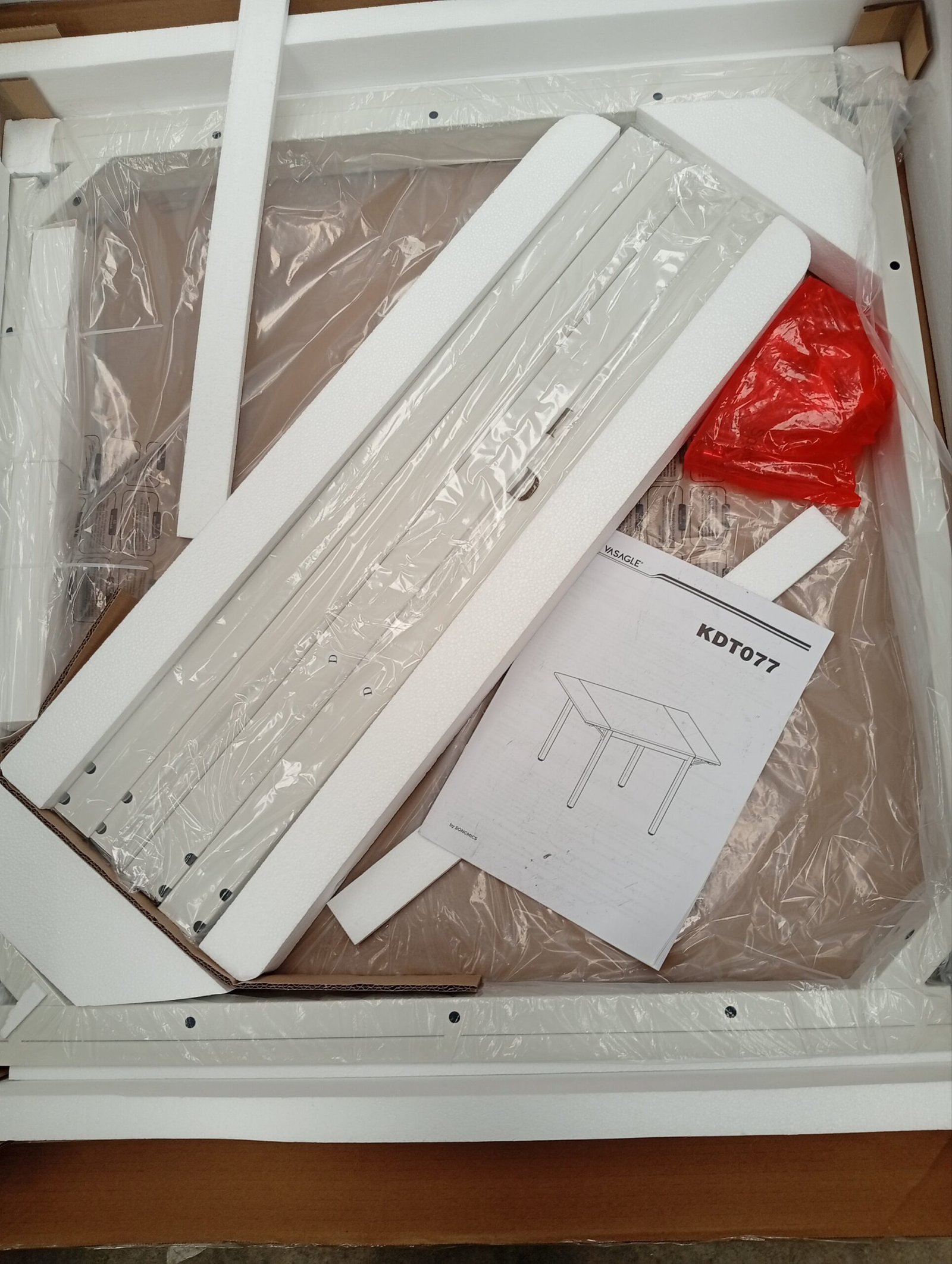 VASAGLE KDT077Y01 MESA DE COMEDOR - Imagen 3