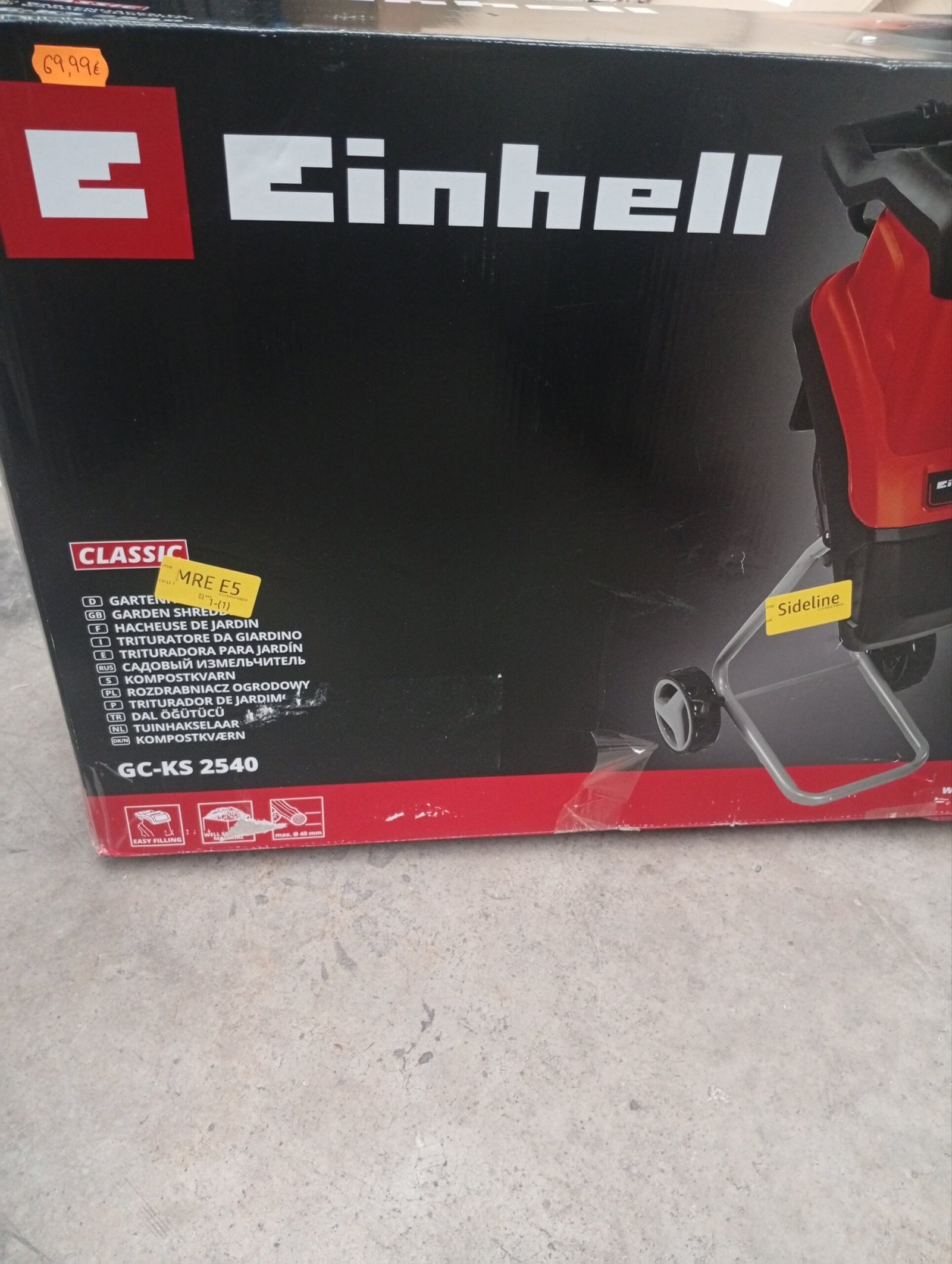 Einhell Trituradora eléctrica de cuchillas - Imagen 10