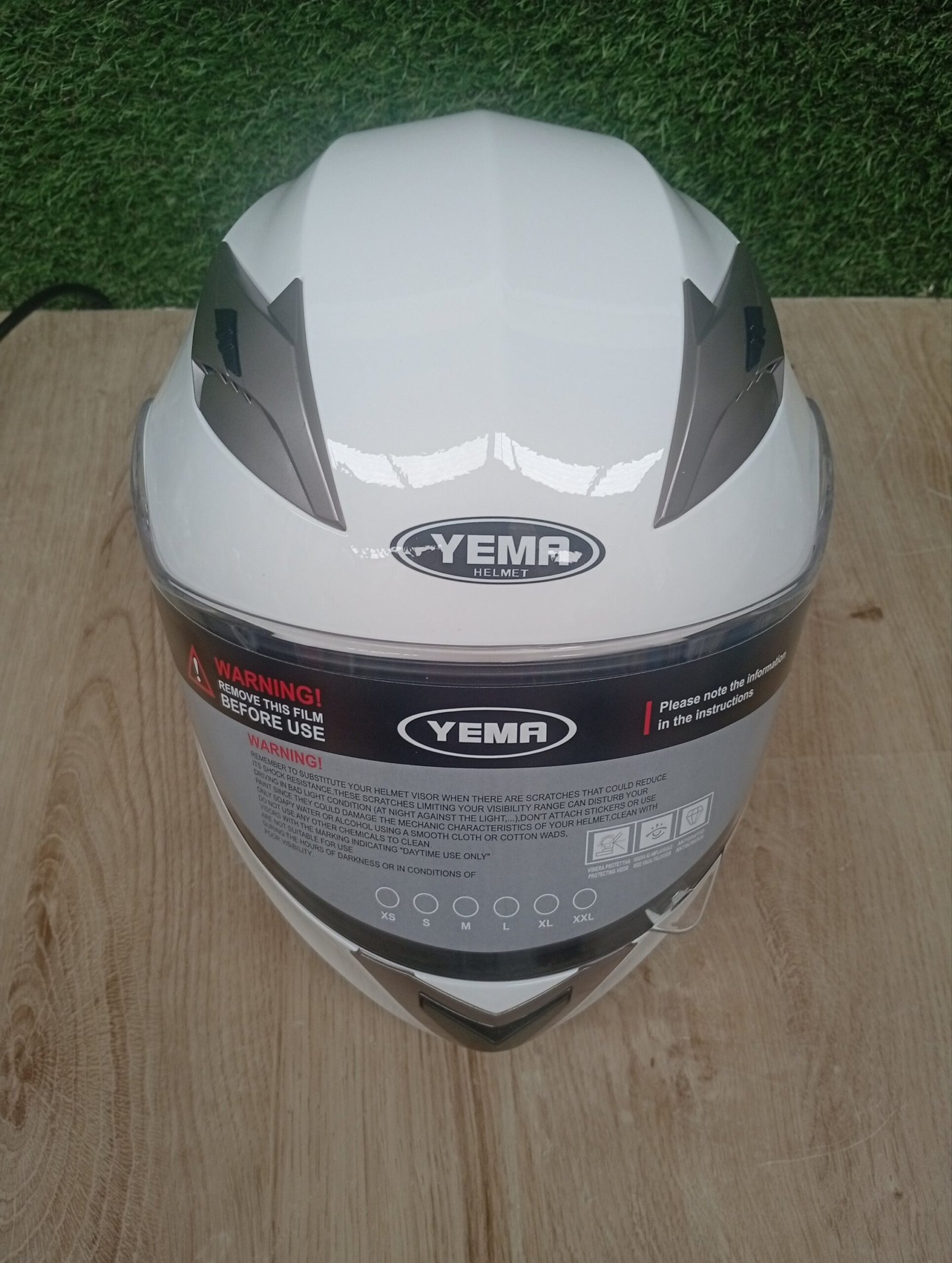 Casco moto modular YEMA YM-925. - Imagen 5