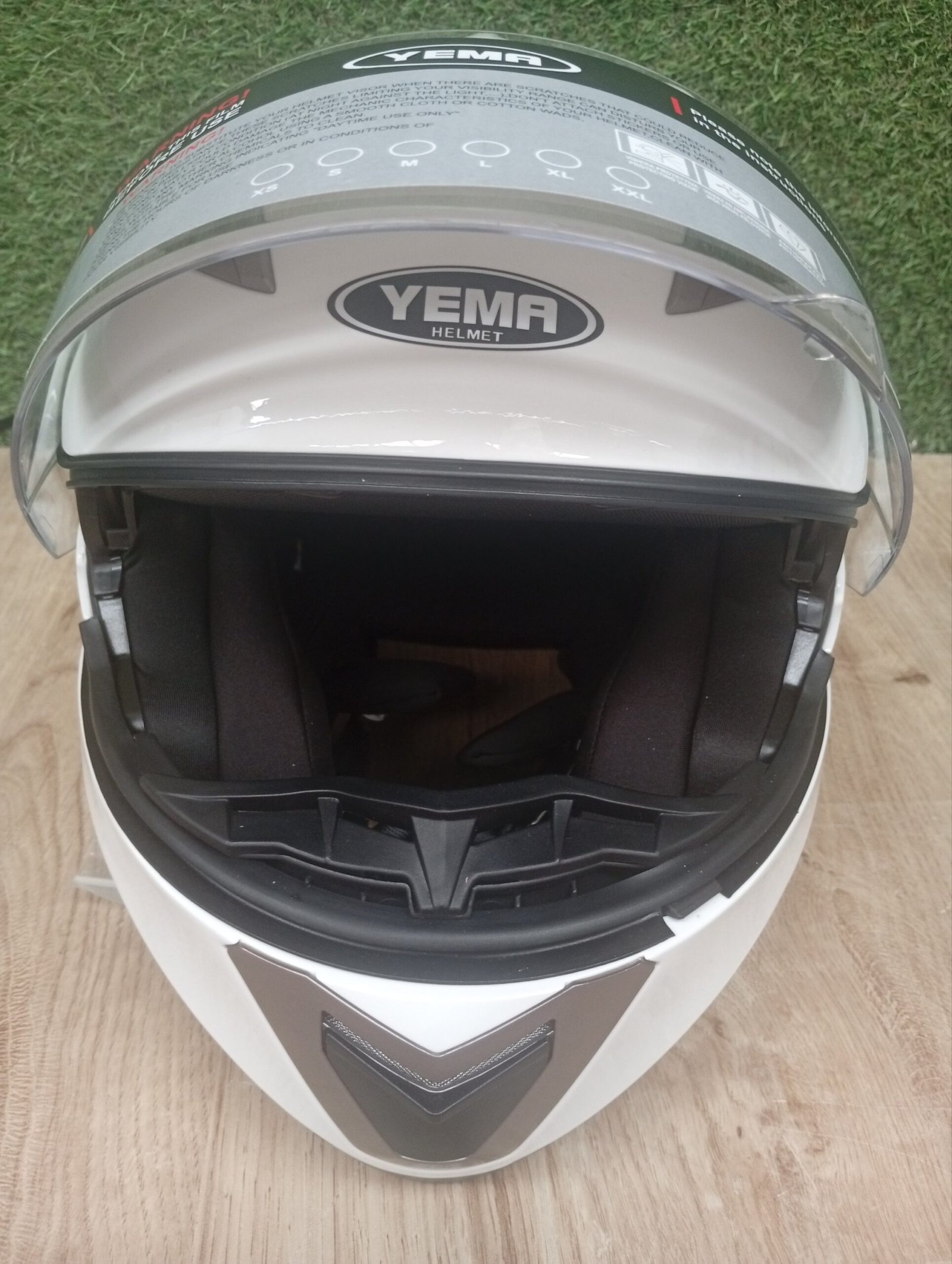 Casco moto modular YEMA YM-925. - Imagen 3