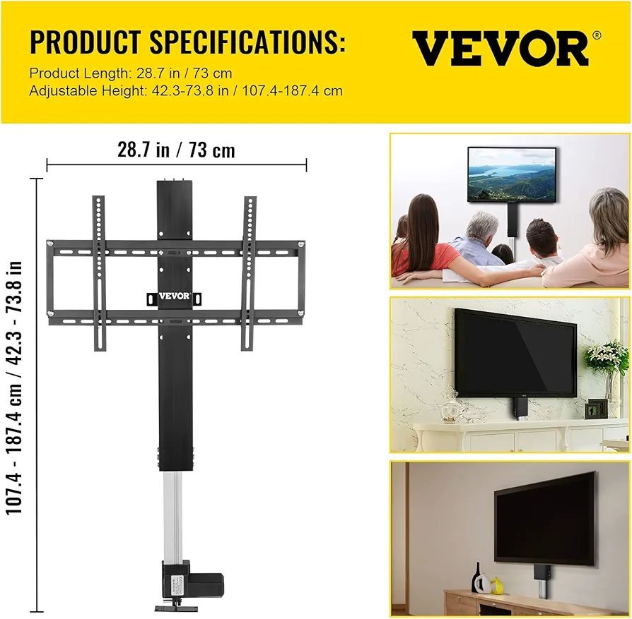 VEVOR SOPORTE DE BASE PARA TV - Imagen 3