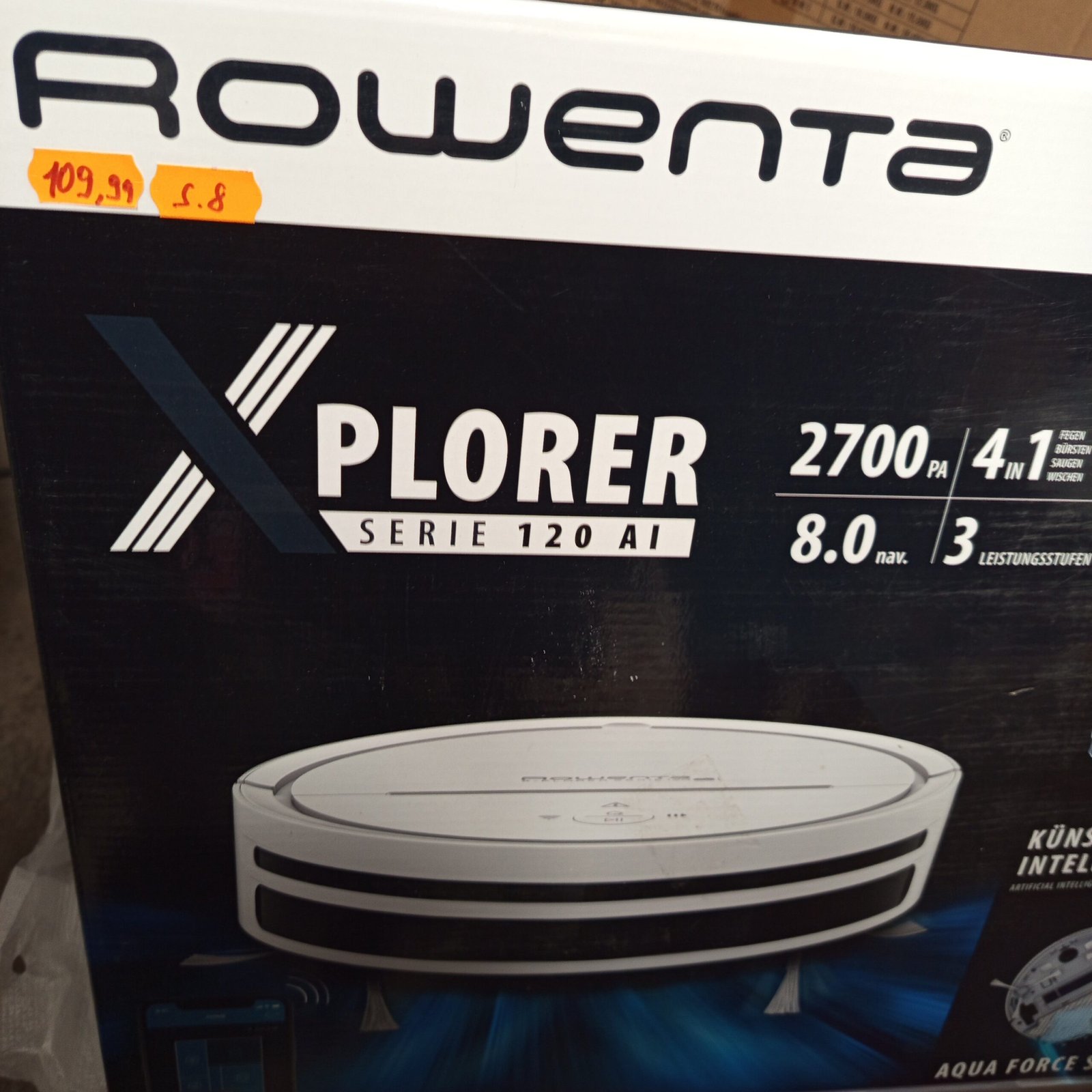 Robot aspirador - X-plorer Serie 120 AI - Rowenta - Imagen 7