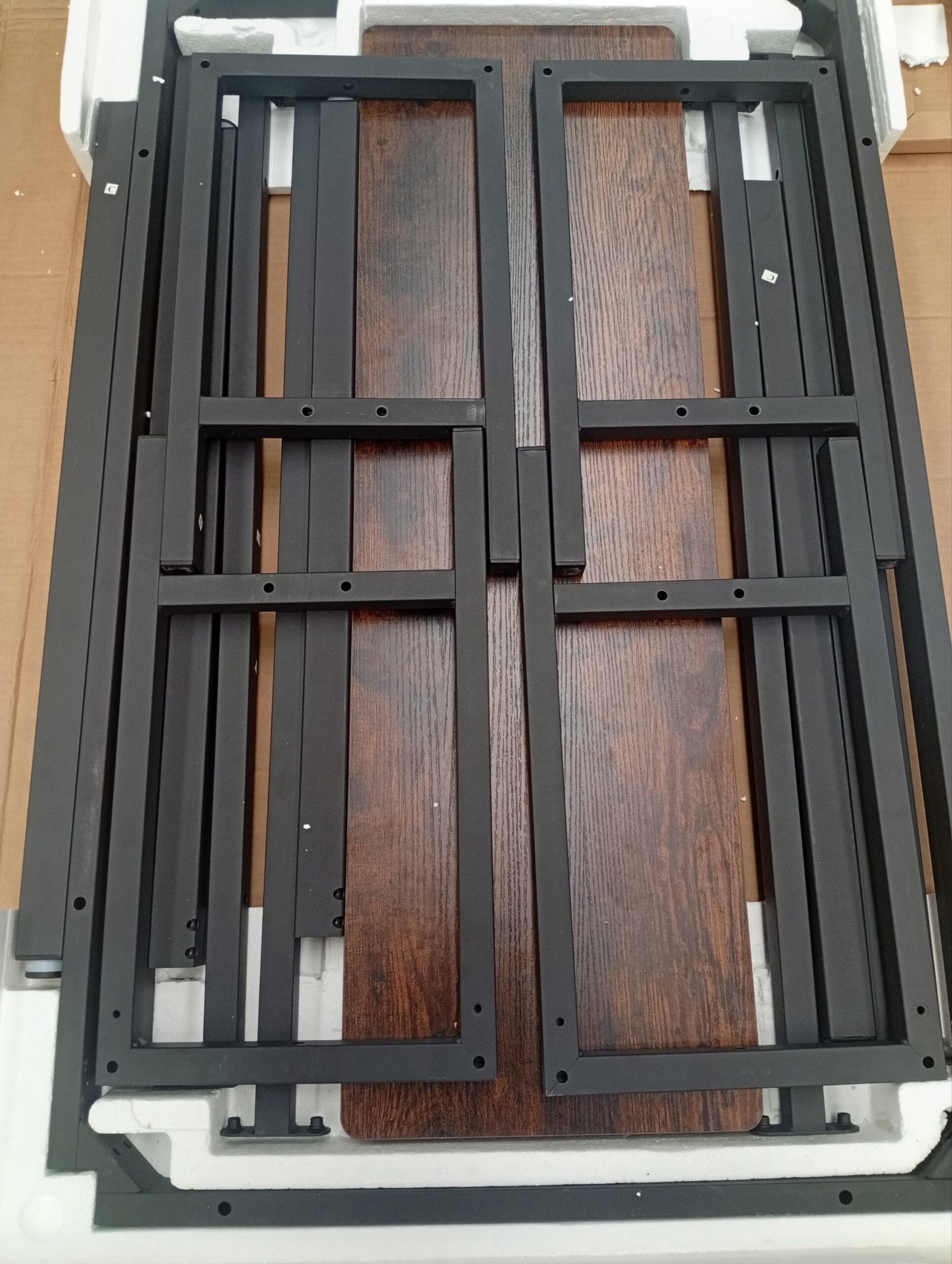 VASAGLE KDT070B01V1 CONJUNTO DE MESA Y DOS BANCOS - Imagen 3