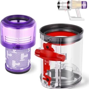 V12 Slim Depósito para polvo