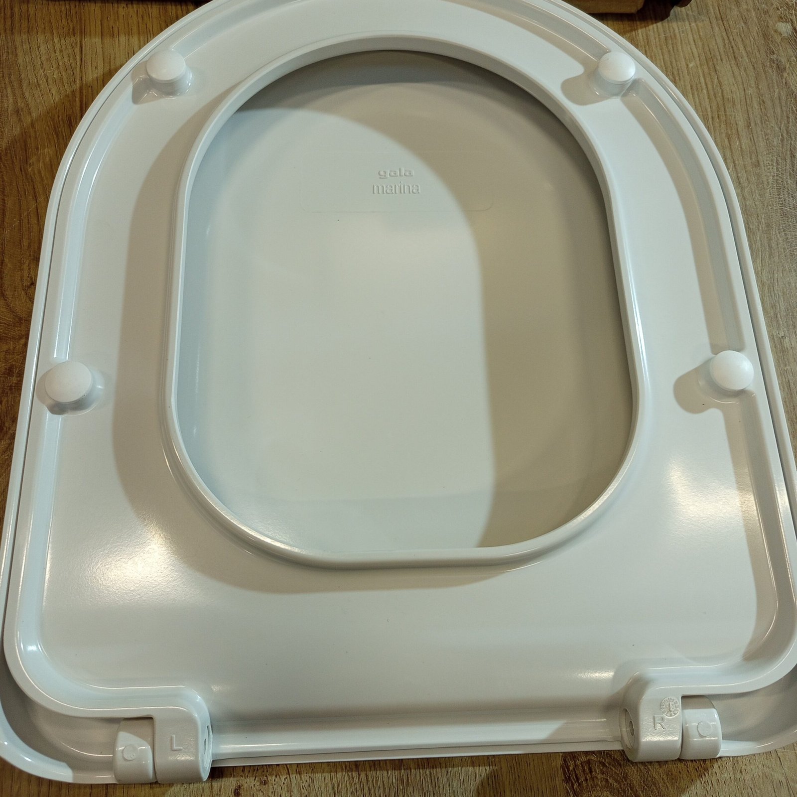 Tapa y Asiento Fijo Inodoro - Marina - Gala - Imagen 5