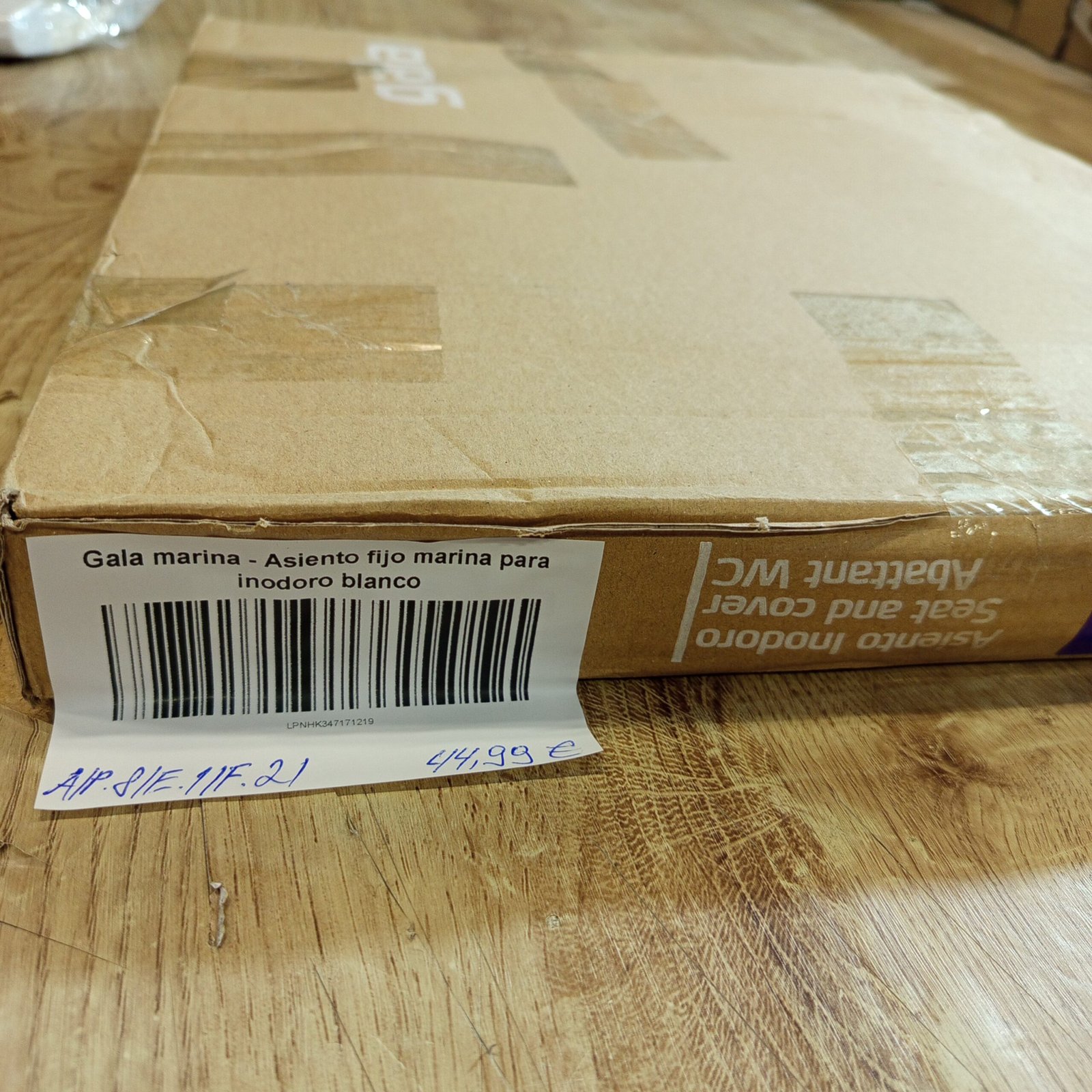 Tapa y Asiento Fijo Inodoro - Marina - Gala - Imagen 6