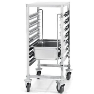 HENDI Carro bandejero con 7 nibeles.