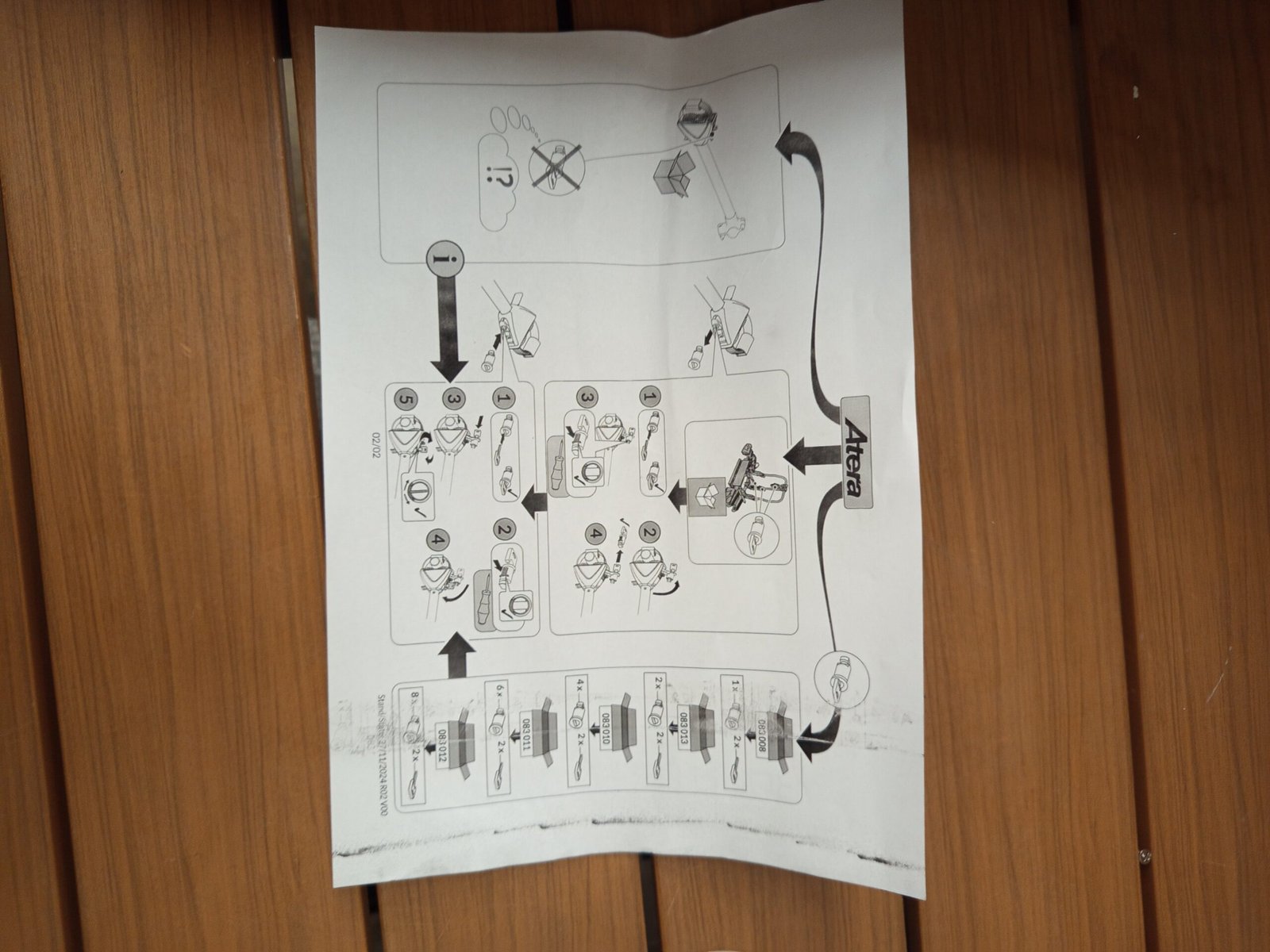 Portabicicletas Aterapool 22631, portabicicletas con barra de remolque. - Imagen 4