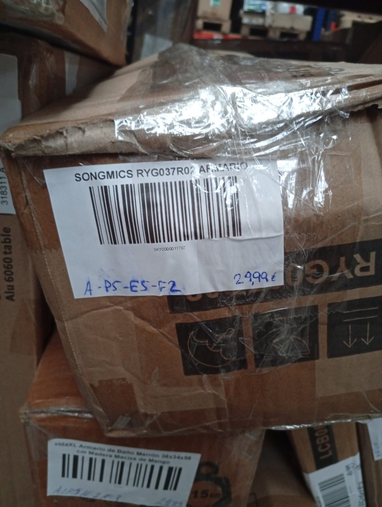 SONGMICS RYG037R02 ARMARIO - Imagen 7