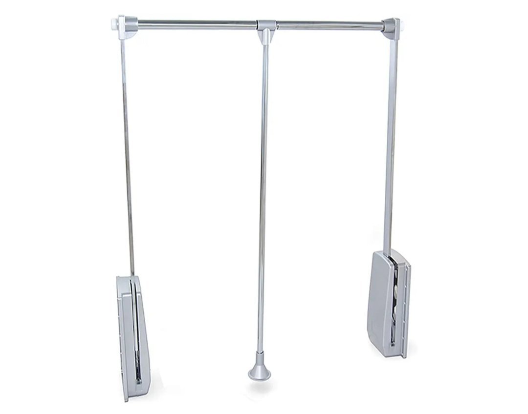 Emuca - Barra de armario abatible, perchero basculante. - Imagen 3