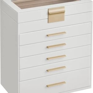 SONGMICS JBC171W01 CAJA DE JOYAS