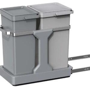 EKO | Cubo de basura cocina reciclable extraíble bajo fregadero.
