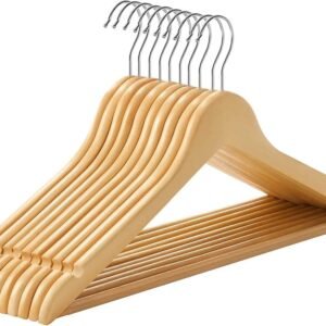 SONGMICS CRW001-10 PERCHAS DE MADERA