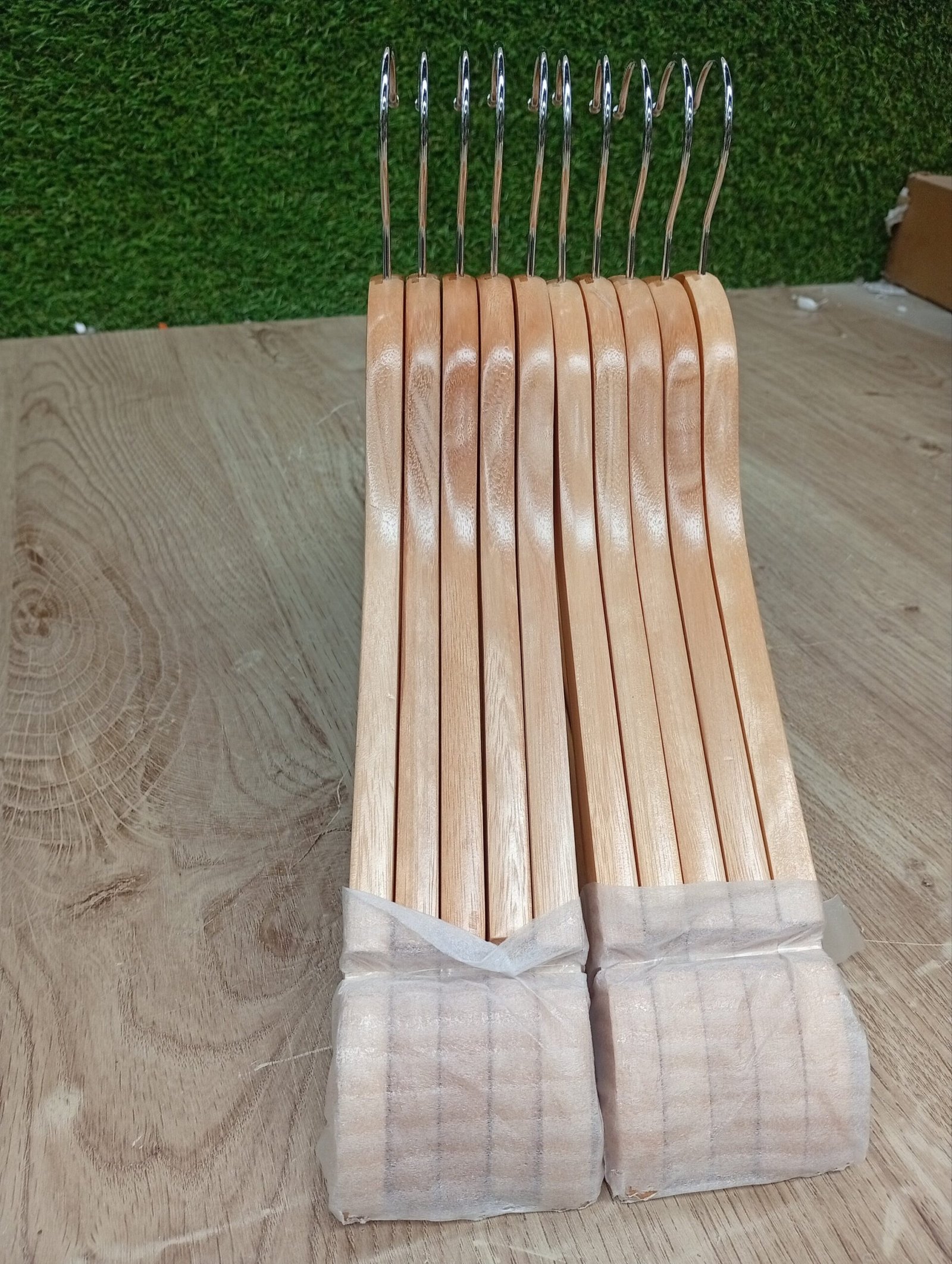 SONGMICS CRW001-10 PERCHAS DE MADERA - Imagen 5