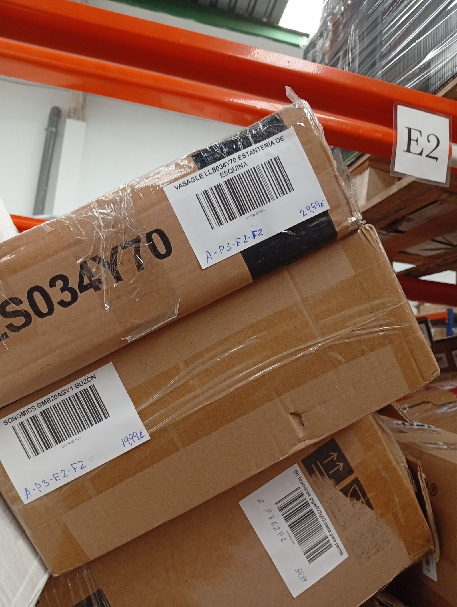 VASAGLE LLS034Y70 ESTANTERÍA DE ESQUINA - Imagen 7