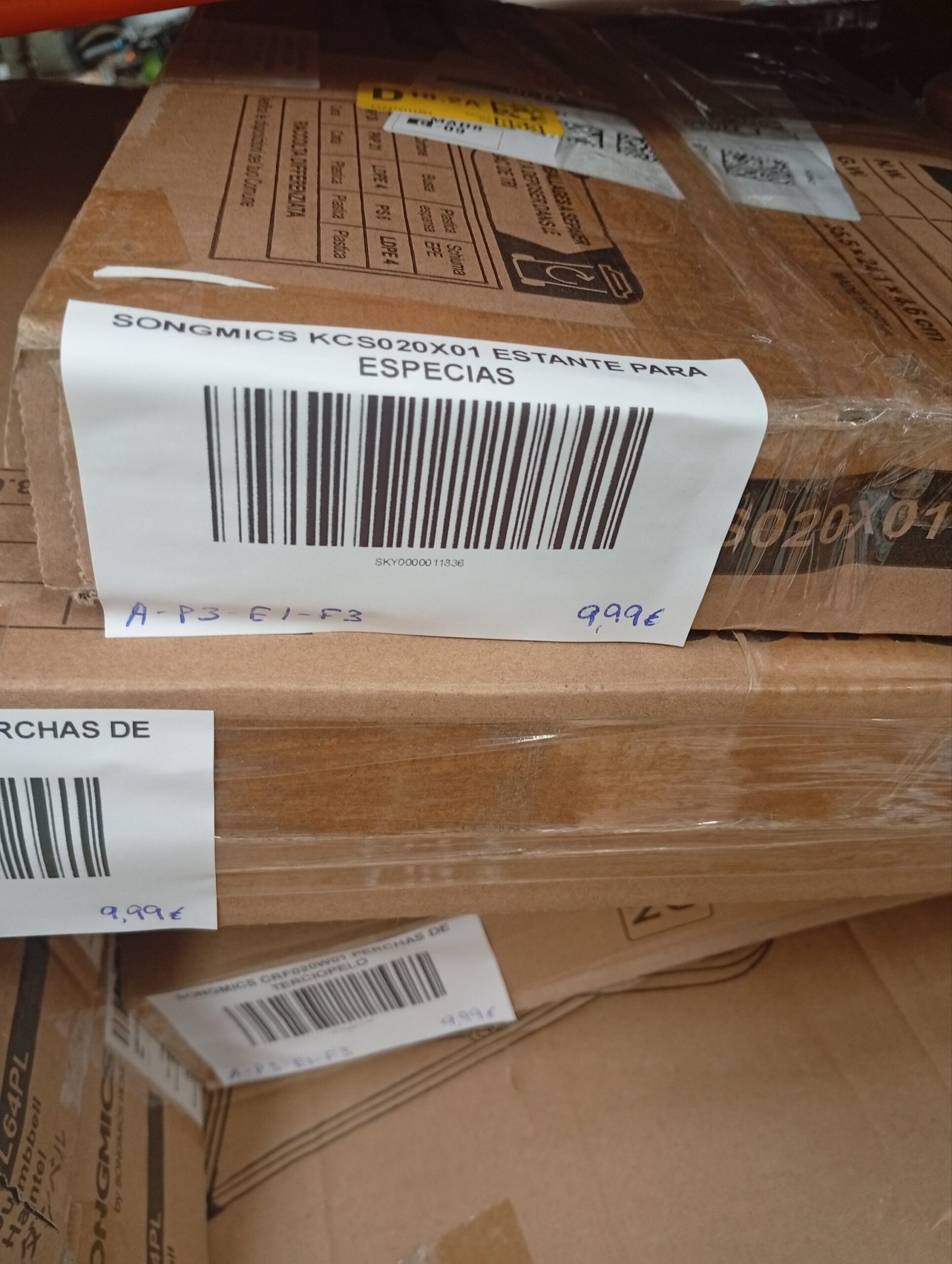 SONGMICS KCS020X01 ESTANTE PARA ESPECIAS - Imagen 6