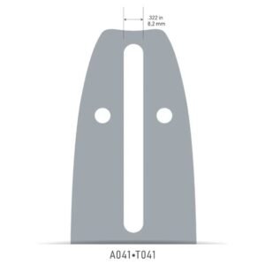 Barra Guía de Motosierra Oregon, Espada Reversible de 16"