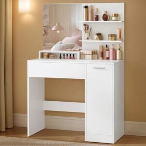 Mesa de Maquillaje - RDT119W01 - VASAGLE