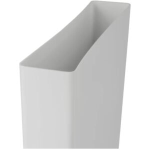 EUROPLAST 220 x 55 mm/22 x 5,5 cm. Canal plano rectangular de plástico