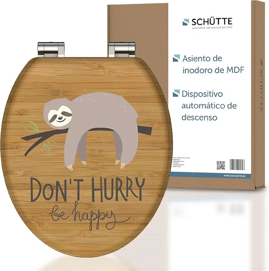 Asiento de inodoro - No Hurry - SHÜTTE