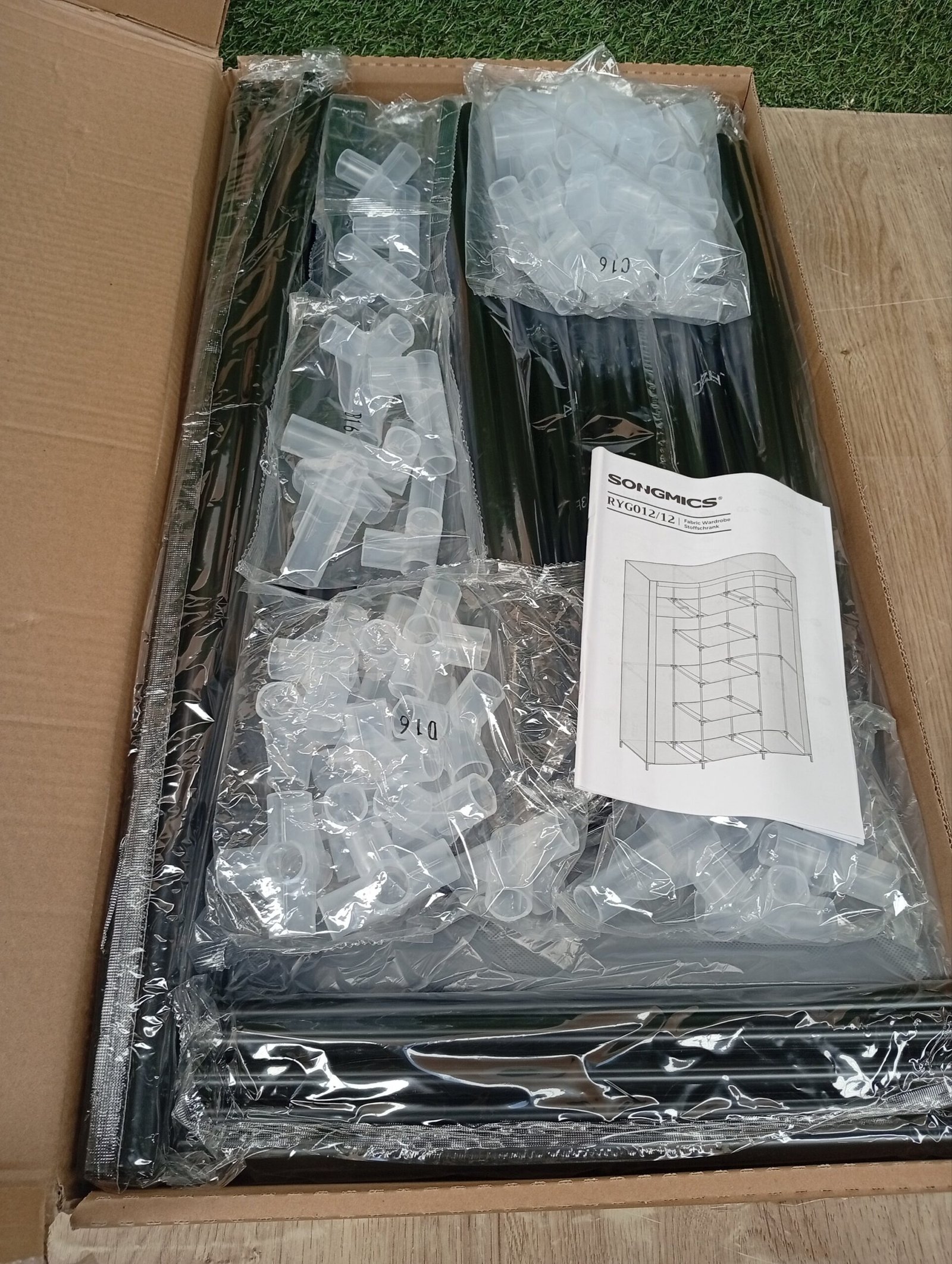 SONGMICS RYG12G ARMARIO DE TELA - Imagen 5