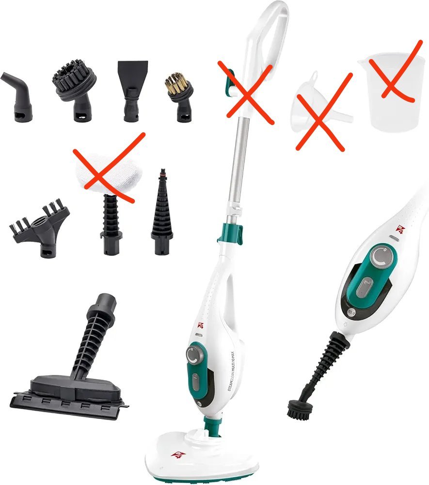 Di4 Steamclean Multi10 Max Mopa a Vapor