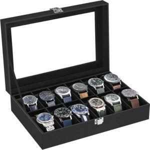 Caja de relojes - JWB12B - SONGMICS