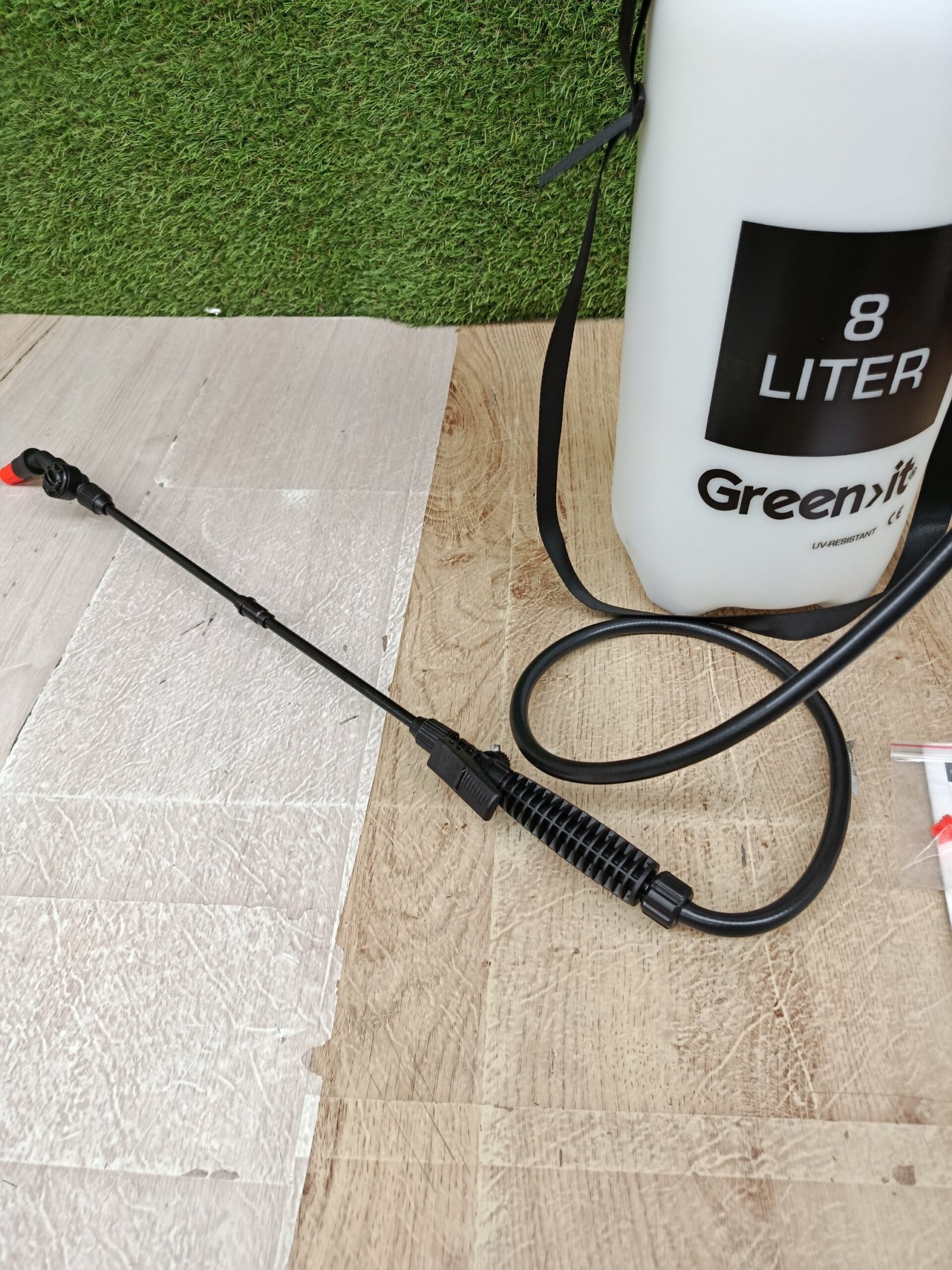 Pulverizador a presión para jardín 8 L, - Imagen 5