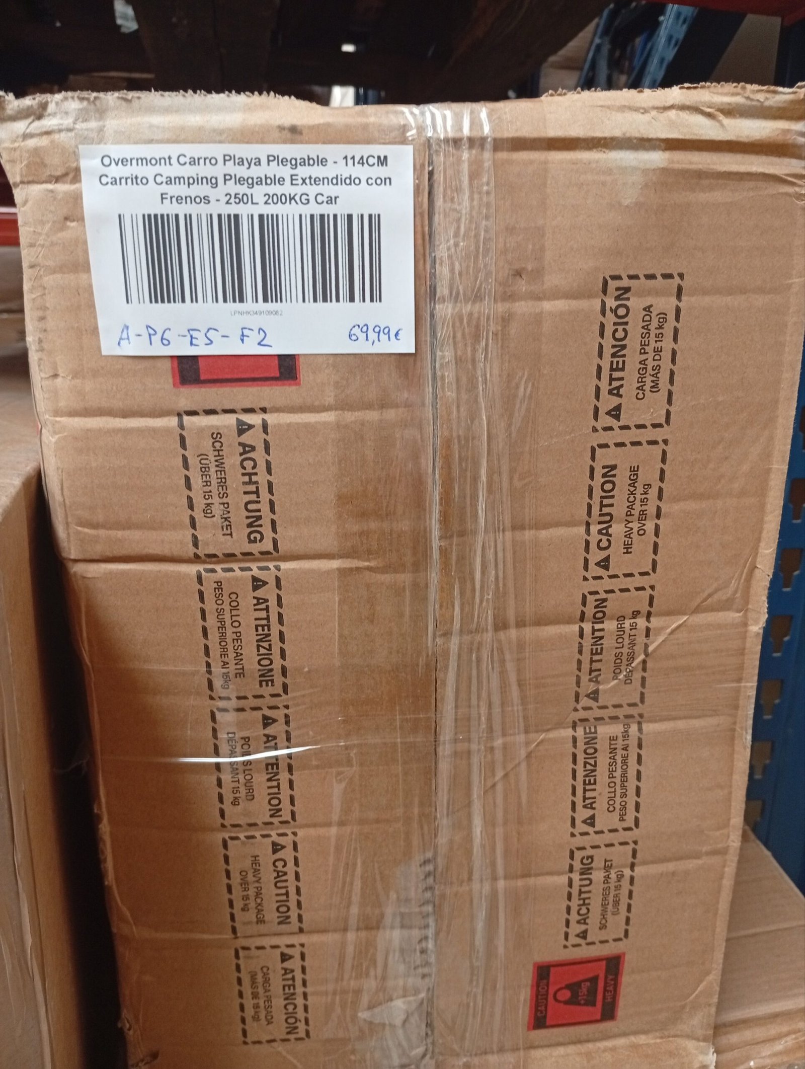 Overmont Carro Plegable - Imagen 8