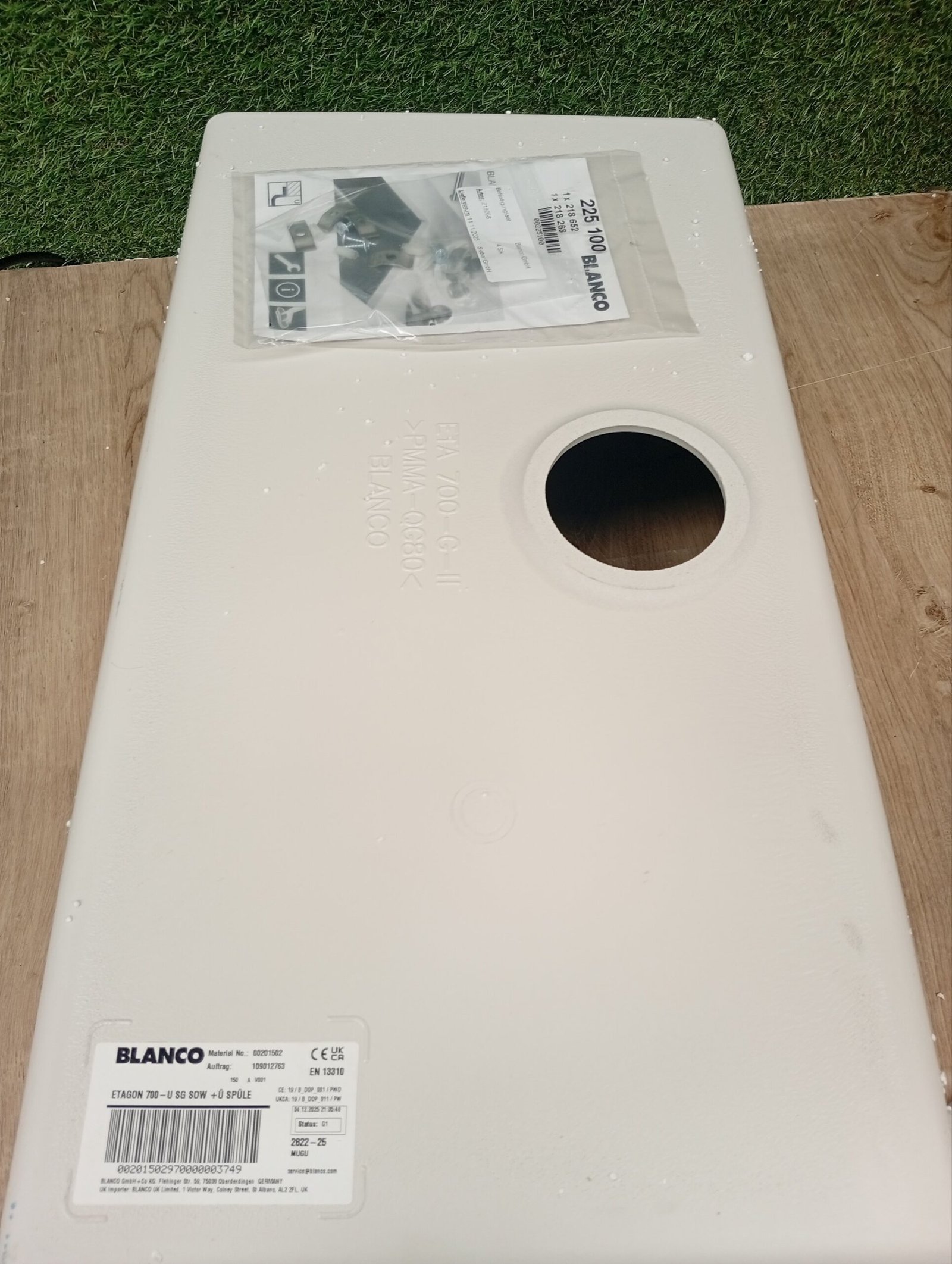 BLANCO ESTAGON 700-U FREGADERO - Imagen 3