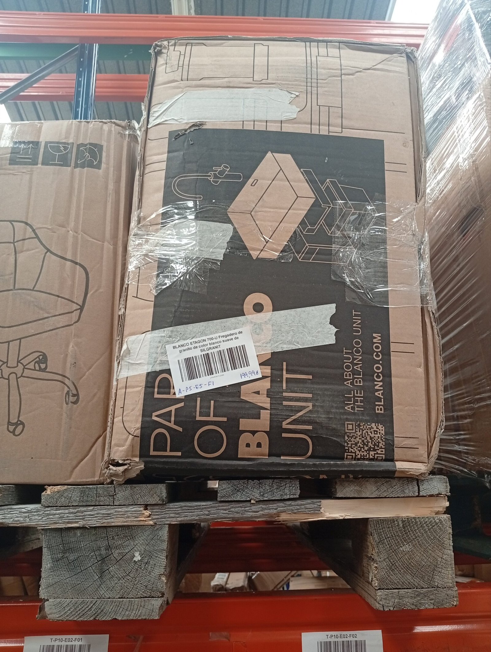 BLANCO ESTAGON 700-U FREGADERO - Imagen 8