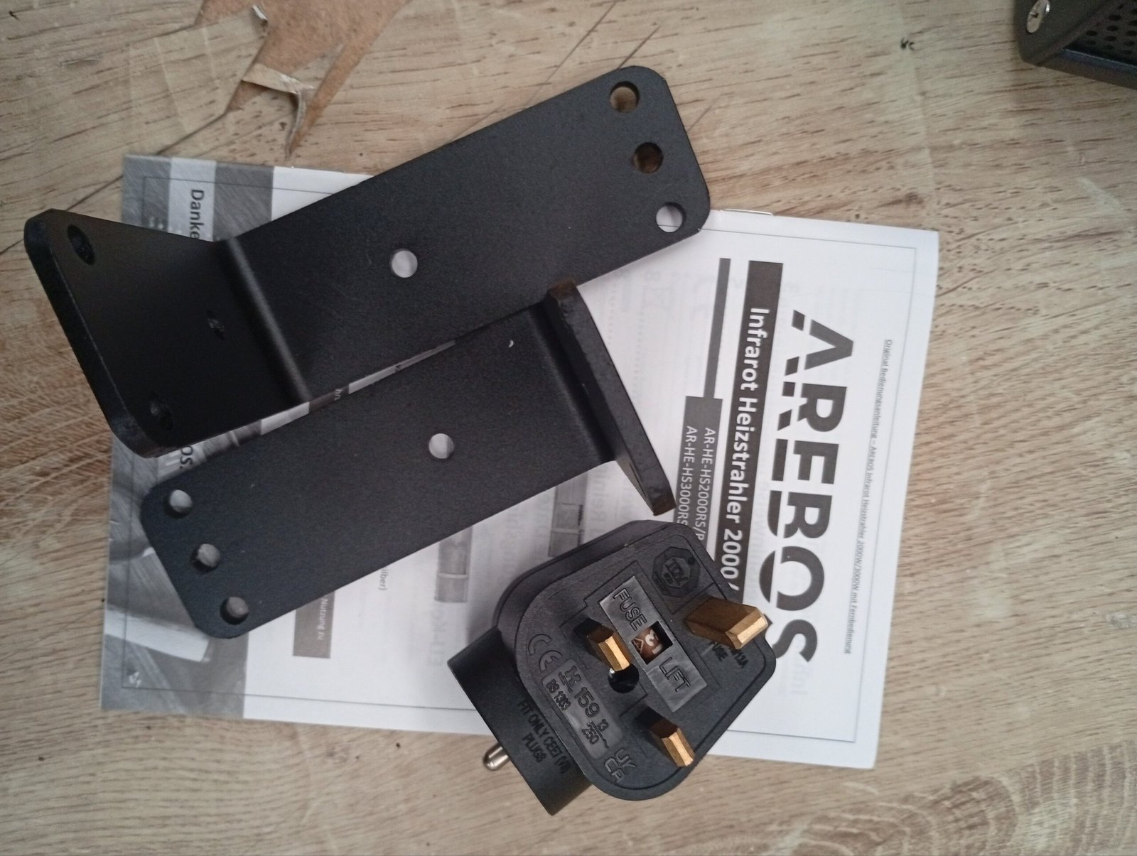 AREBOS CALENTADOR INFRARROJO INCLINABLE - Imagen 7