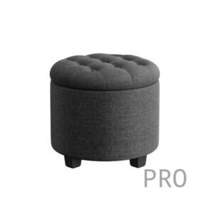 Otomana redonda - LOM011G01 - SONGMICS