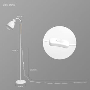 Anten Lámpara Orientable Blanco.