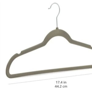 Amazon Basics Paquete de 48 perchas, antideslizantes