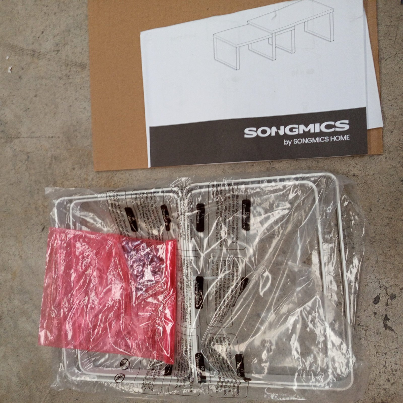 Juego de 4 Estantes - KCS027W01 - SONGMICS - Imagen 3