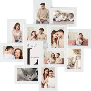 Collage de Marco de Fotos - RPF22WT - SONGMICS