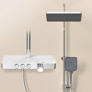 EMKE Columna de ducha Termostática, 36 x 14 cm