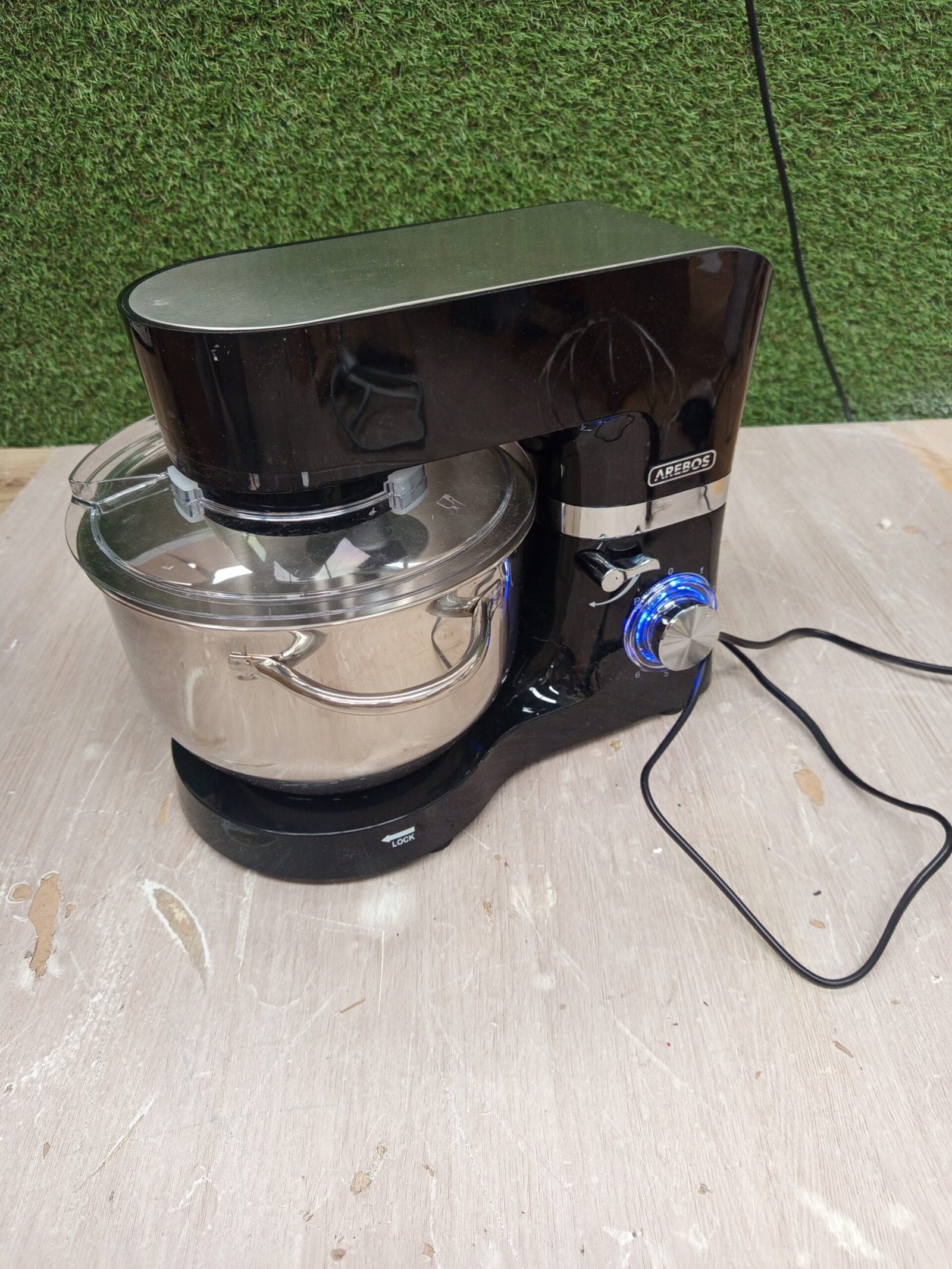 AREBOS, Procesador de alimentos con 2 recipientes para mezclar - Imagen 4