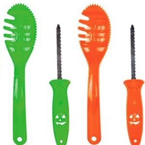 Juego de 2 piezas para tallar calabazas