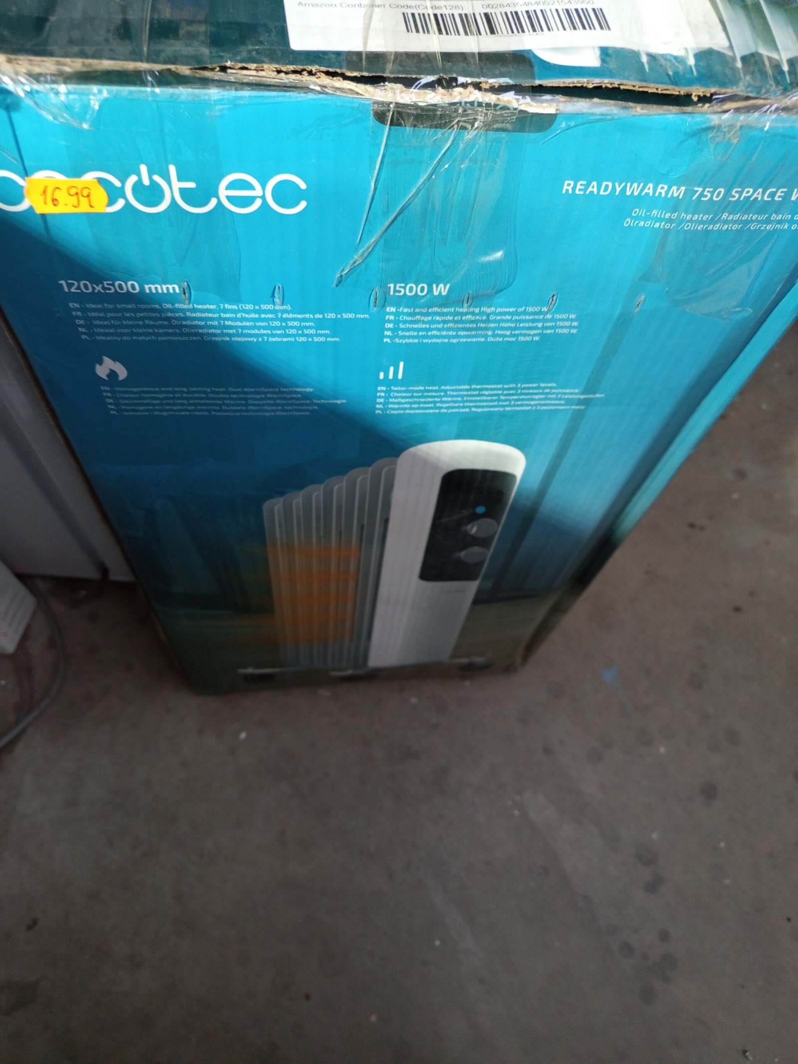 Cecotec Radiador Eléctrico de Aceite - Imagen 4