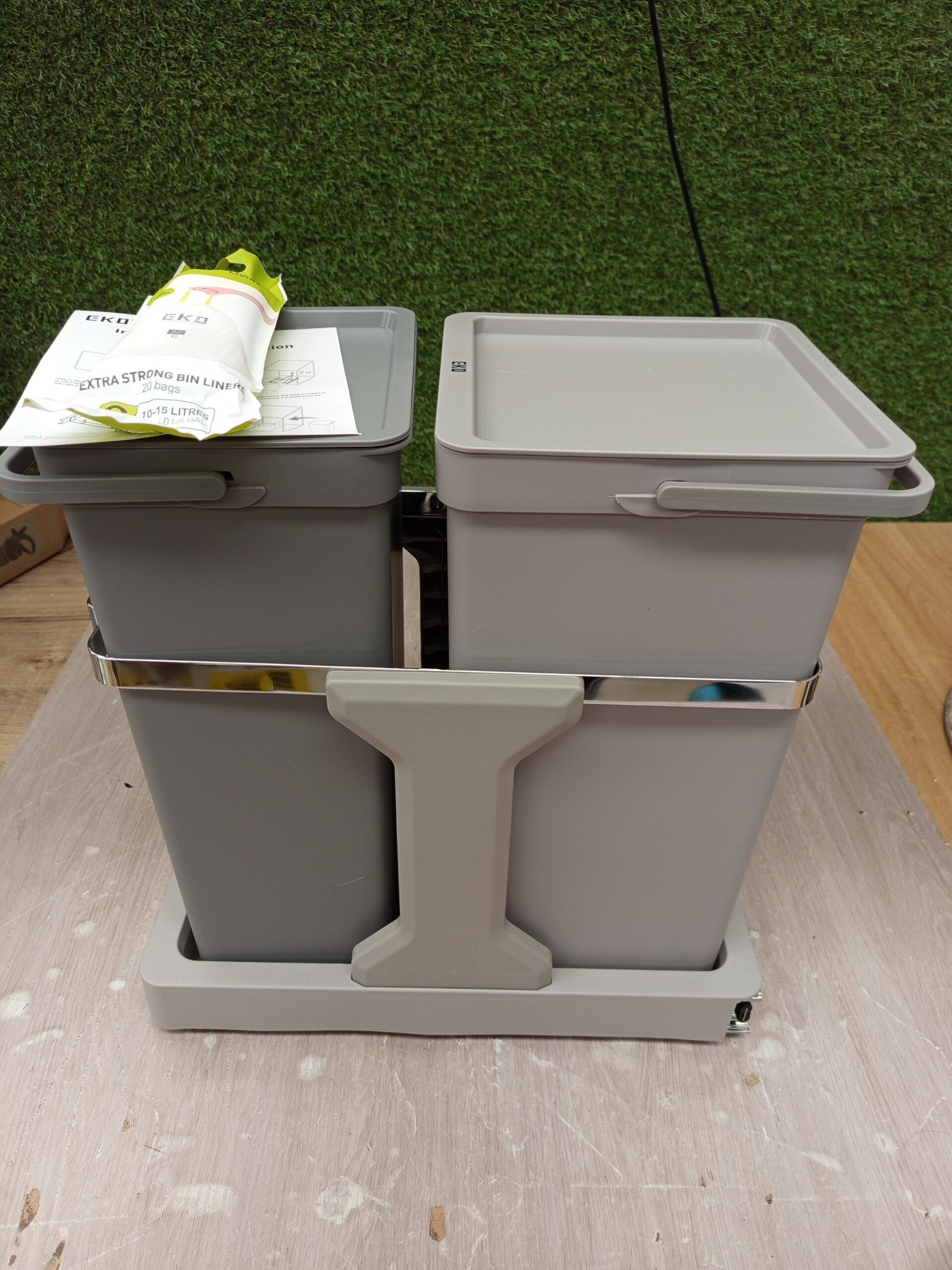 EKO Cubo de basura cocina reciclable - Imagen 6